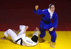دختر جودوکار ایران قهرمان آسیا شد/ مهسا شکیبایی اولین طلا را دشت کرد