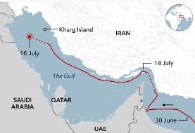 US strikes oil tanker with missiles as it enforces new Iran blockade