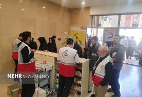 استقرار ۳۲ مرکز درمانی هلال‌احمر در نجف
