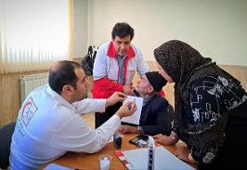 ارائه ۱۲۰۰ ویزیت سرپایی در بیمارستان صحرایی