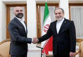دیدار و گفتگوی رئیس اتحادیه میهنی کردستان عراق با عراقچی